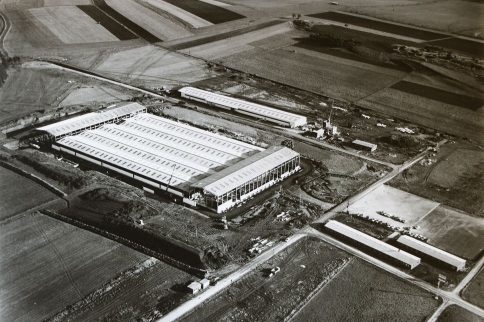 Der Firmenstandort Weinsheim in den 70-er Jahren
