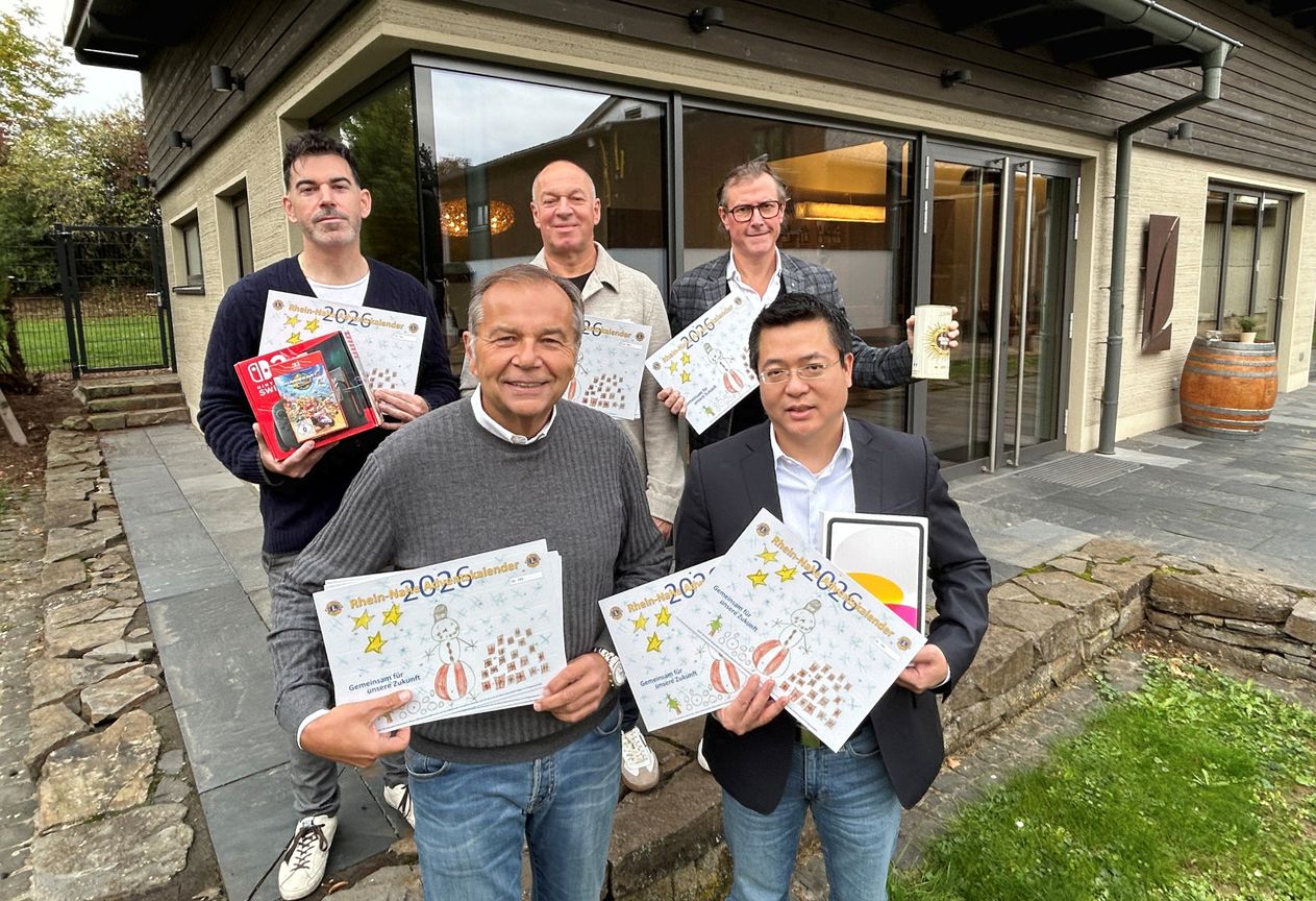 Adventskalender-Team des Lions Clubs Rhein-Nahe