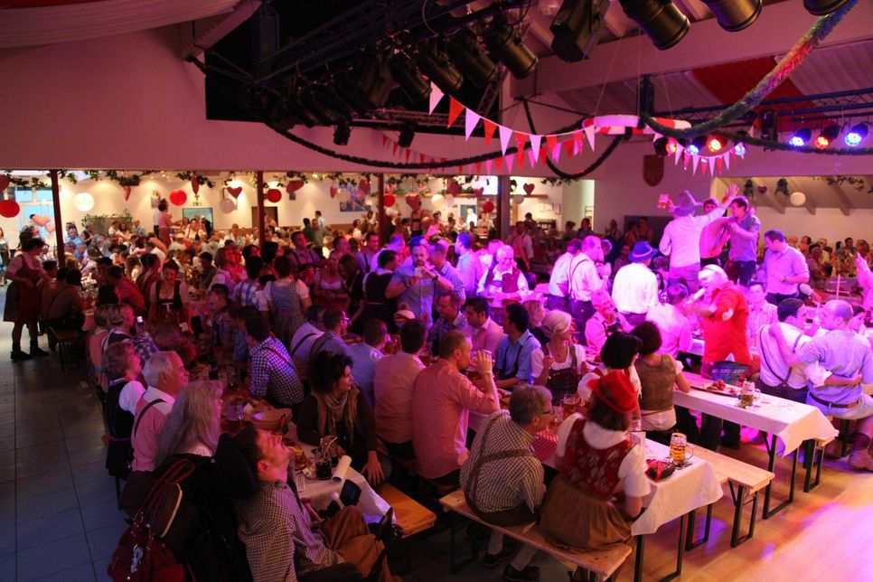 Die Wiesngaudi ist nur ein Highlight im Festkalender der Eicherscheider Vereinshalle - die Tenne feiert in diesen Tagen 20. Geburtstag.