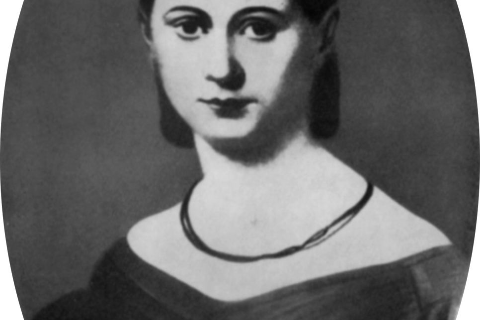 Die junge Jenny von Westphalen. Foto: Wikimedia commons.
