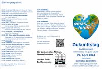 Das Programm zum "Zukunfsttag" am Samstag, 27. April, auf dem Kornmarkt in Bad Kreuznach.