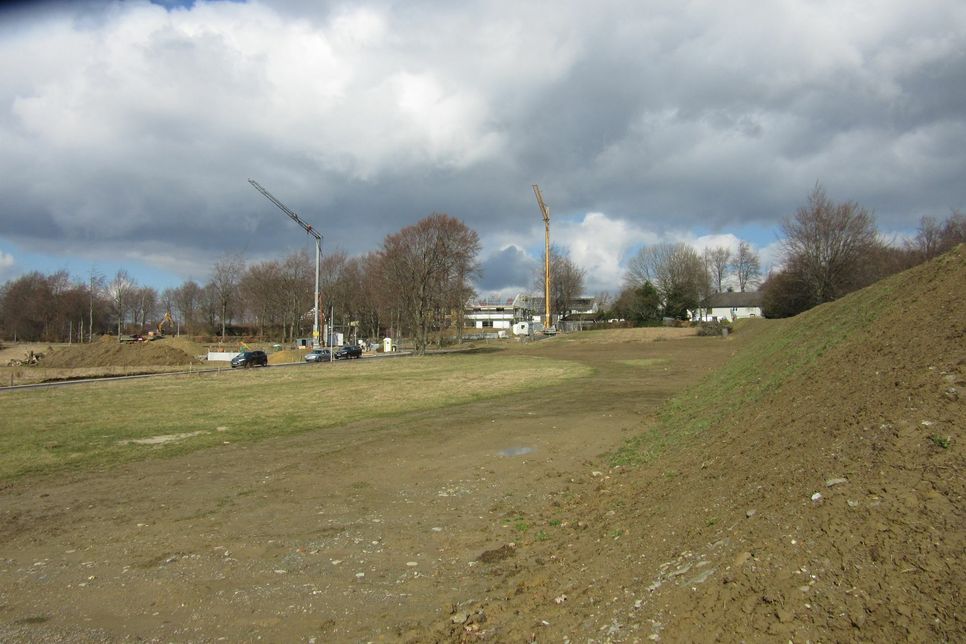 Das aktuelle Baugebiet »In der Schlad« im Simmerather Ortsteil Rollesbroich. Foto: Voßen