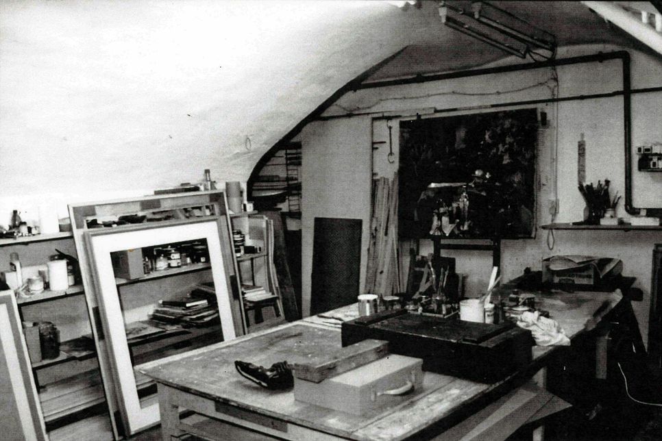 Das Atelier im Gewölbekeller