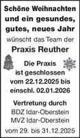 Weihnachtsgrußanzeige