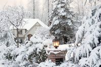 So romantisch ein winterliches Grundstück auch wirkt, dahinter verbergen sich viele Probleme, die man angehen muss.