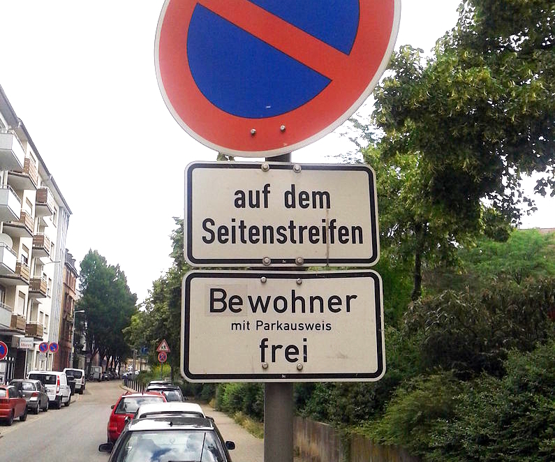 Siegen bietet Bewohnerparkausweis zum Selbst-Ausdrucken 