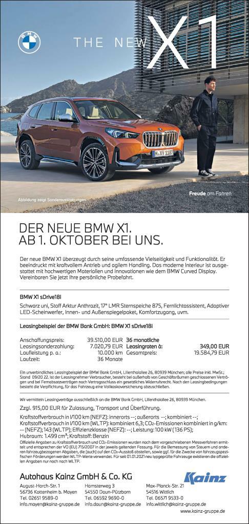 BMW X1...