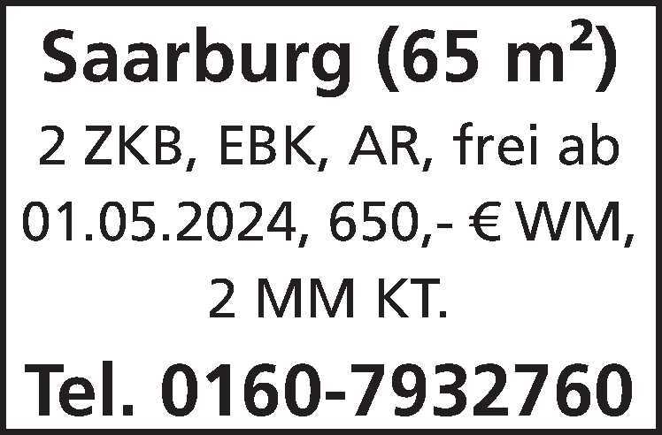Saarburg 65m²