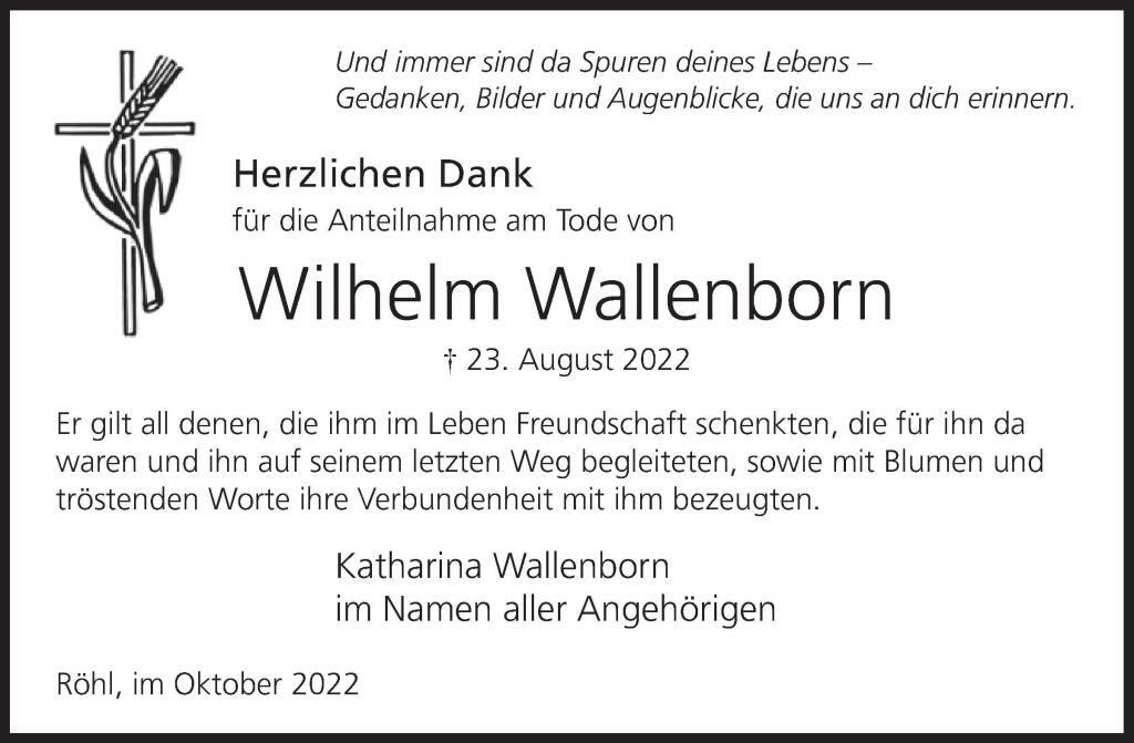 DS Wilhelm Wallenborn