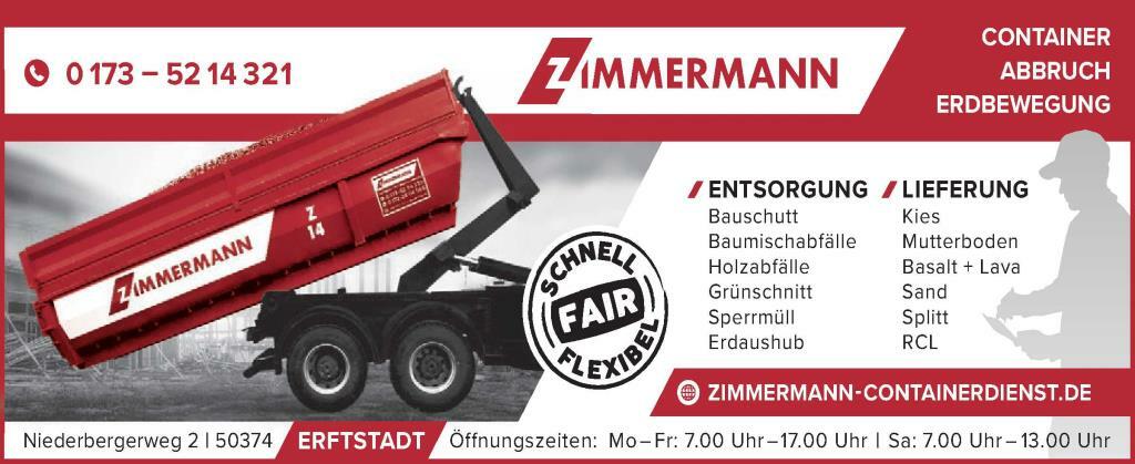 1826765 Containerdienst Zimmermann