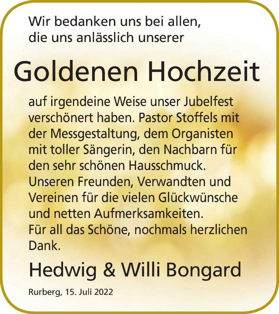 DS Goldhochzeit Bongard