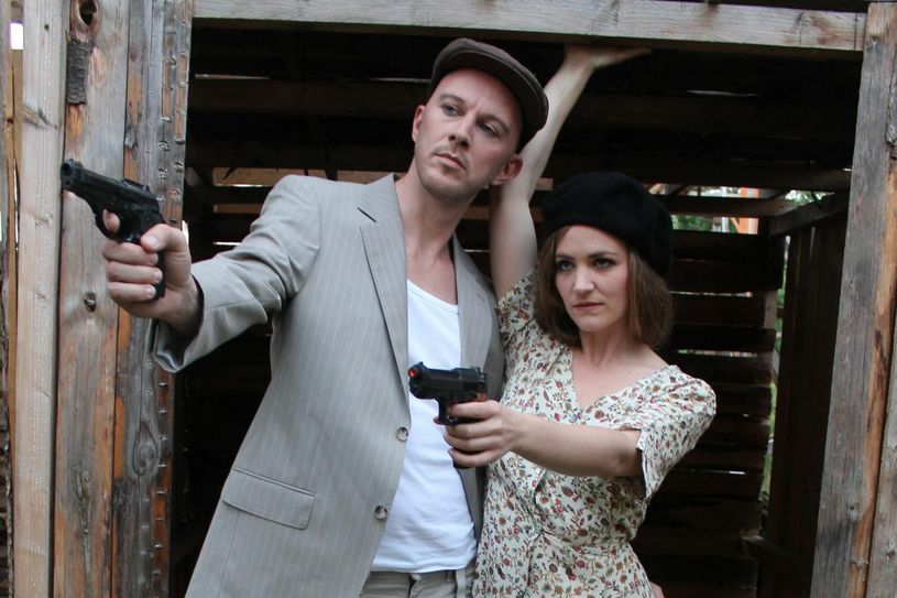 Die Gesetzesbrecher Bonnie Parker und Clyde Barrow sind wohl jedem bekannt. Die Tufa bringt ihre Geschichte nun als Musical auf die Bühne. Foto: Tufa