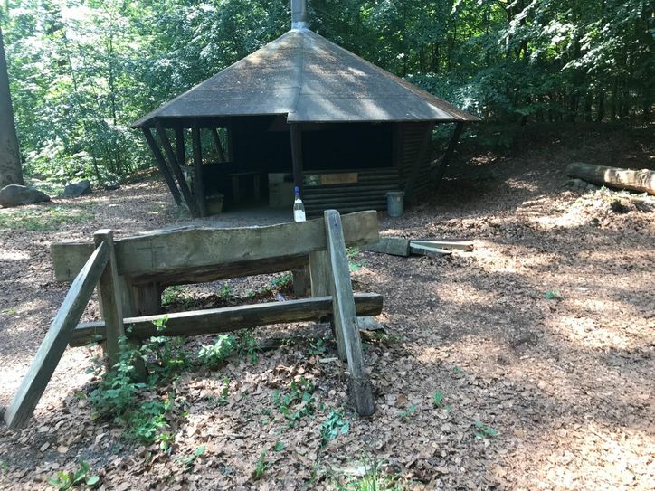 Die "Bunnefix-Hütte". Foto: Kruft