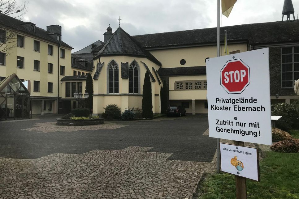19 Bewohner und 16 Mitarbeiter des "Klosters Ebernach" sind mit Corona infiziert. Foto: Zender