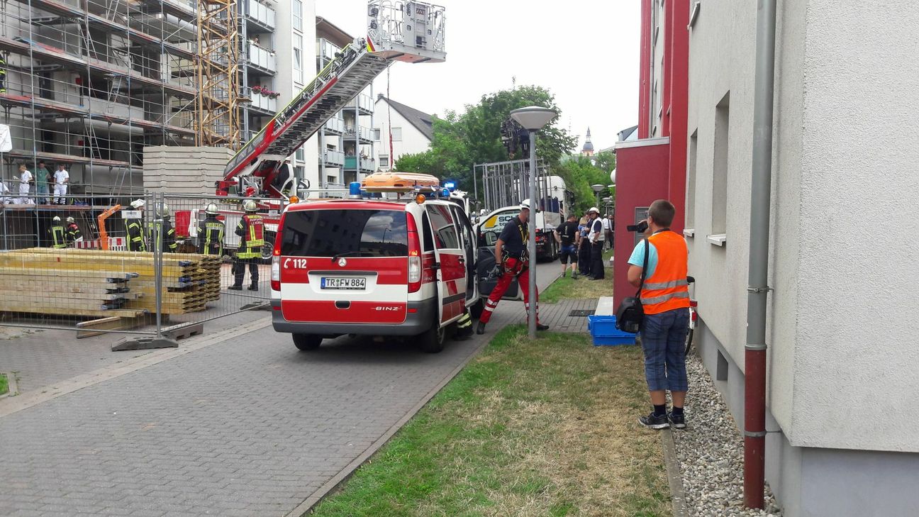 Unfall in der Kloschinskystraße