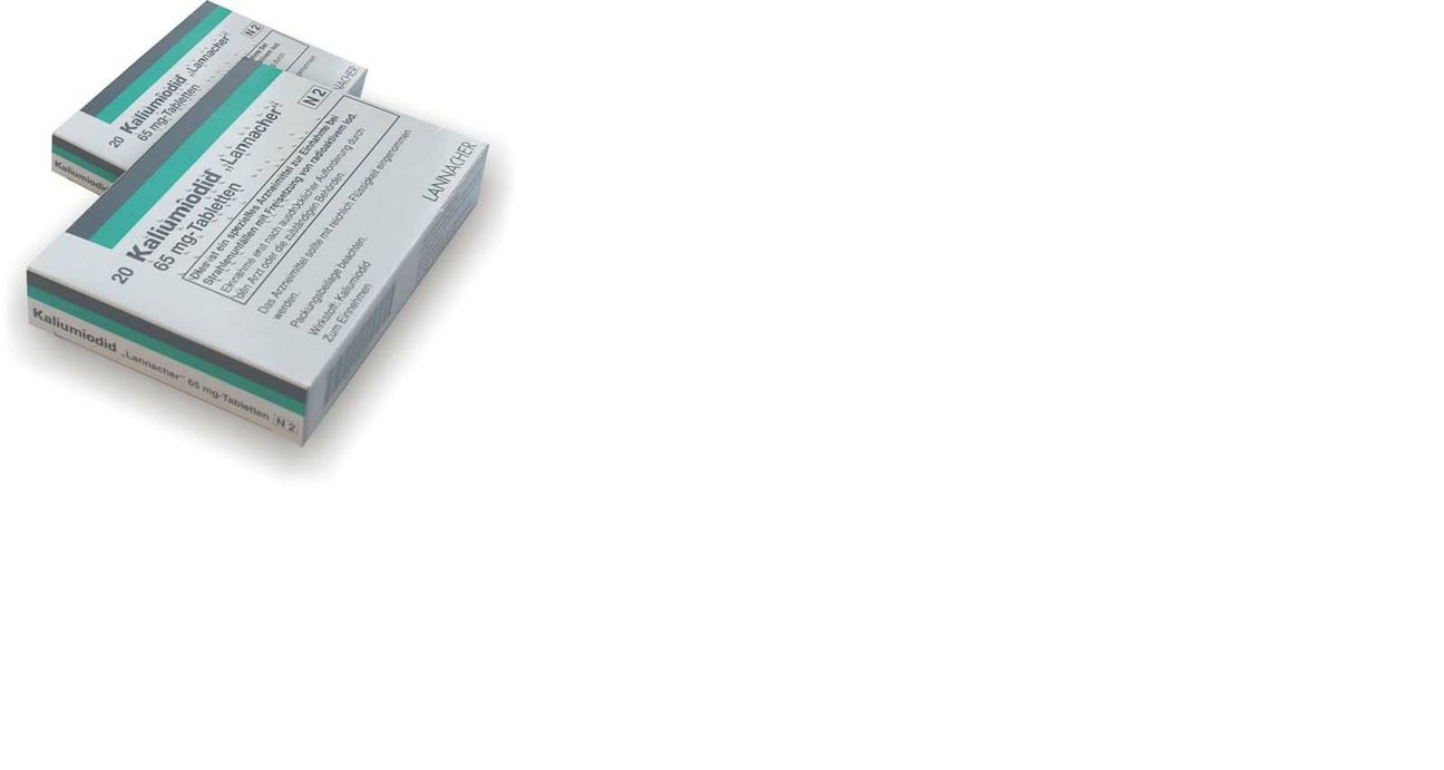 Im Notfall werden Kaliumiodid-Tabletten - auch »Jodtabletten« genannt - verteilt.