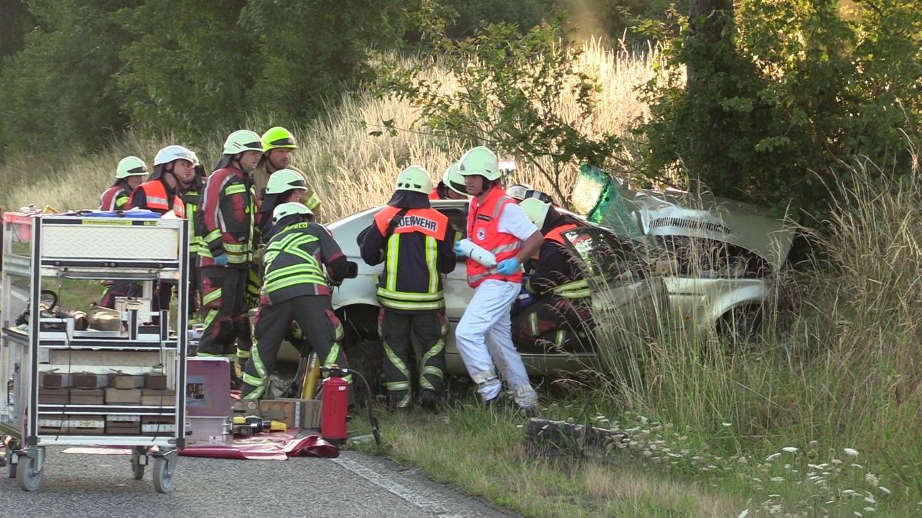 Schwerer Unfall am Morgen bei Birkenfeld. Foto: G. Turina