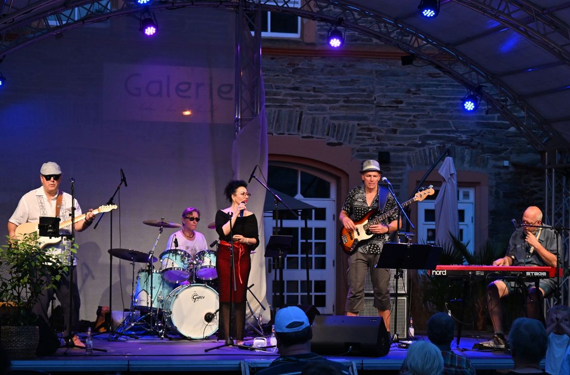 Die Band Bojangles gehörte zum Konzertreigen der ersten Festspielwoche.