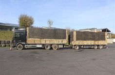 Der kontrollierte Heutransport.