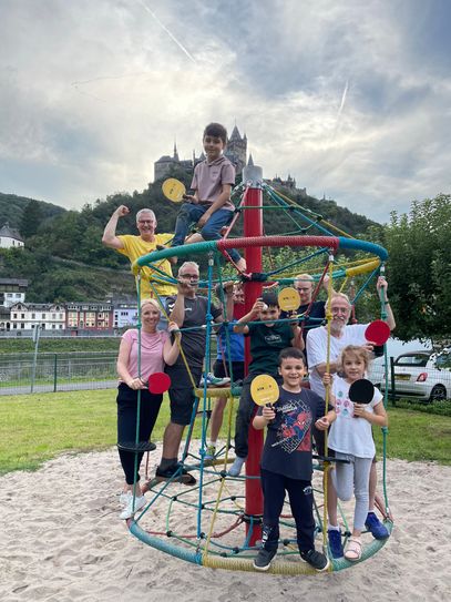 Geeignet für Jung und Alt, Tischtennis halt.