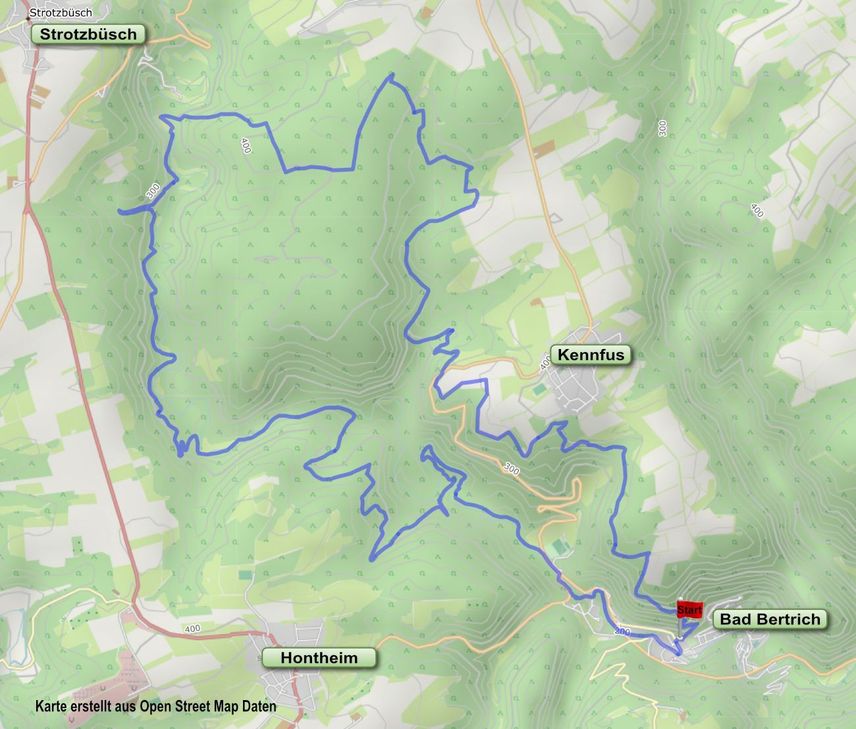 Hier geht es lang ...