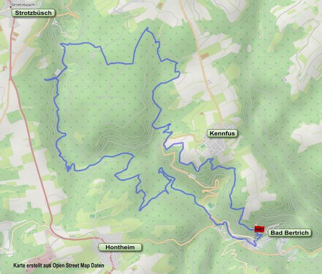 Hier geht es lang ...