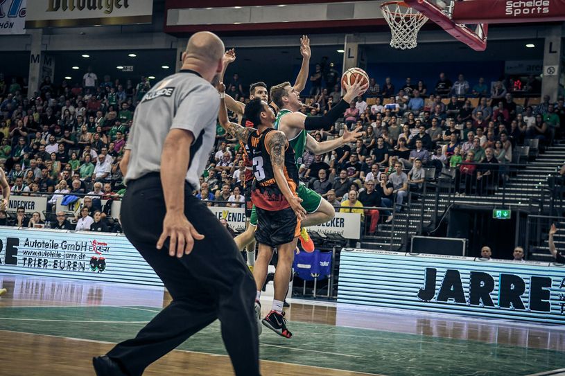 Till Gloger beim Spiel gegen Chemnitz. Foto: Photogroove