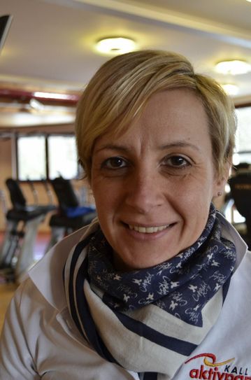 Unsere Fitness-Expertin: Tanja Hölz.