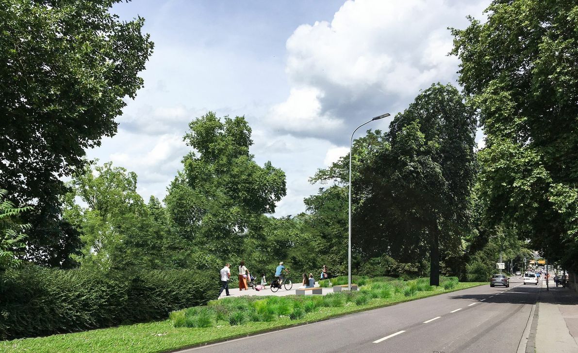 Sieht das Tankstellengelände bald so aus? Foto: Stadtplanungsamt Trier