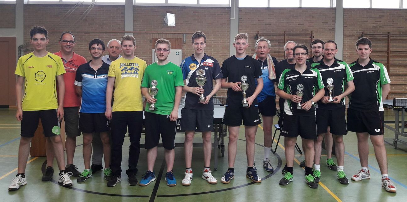 Die Tischtennisabteilung des FC Germania Vossenack feierte ihr Jubiläum mit einem Turnier.