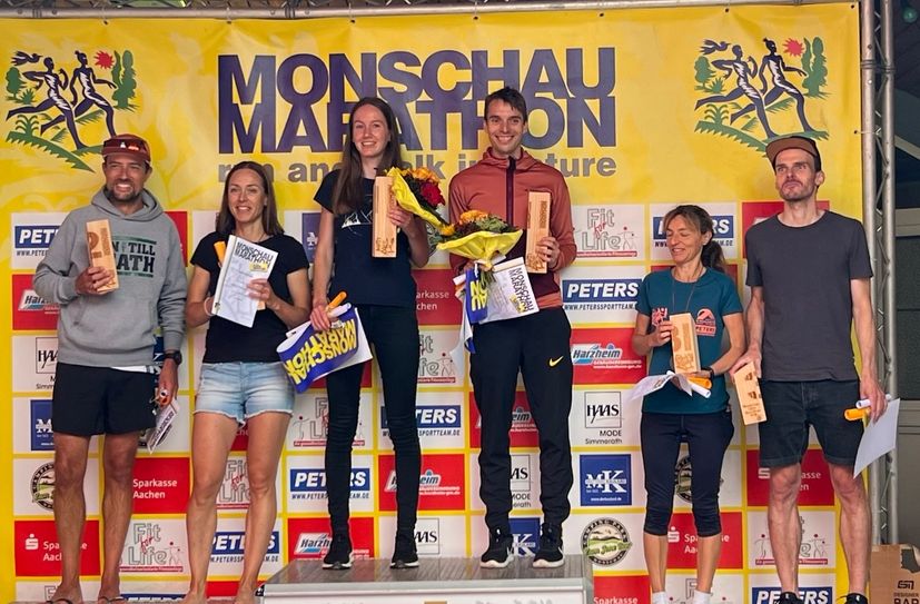 Den Ultralauf über 56 Kilometer gewannen Raoul Jankowski und Rebecca Bein.