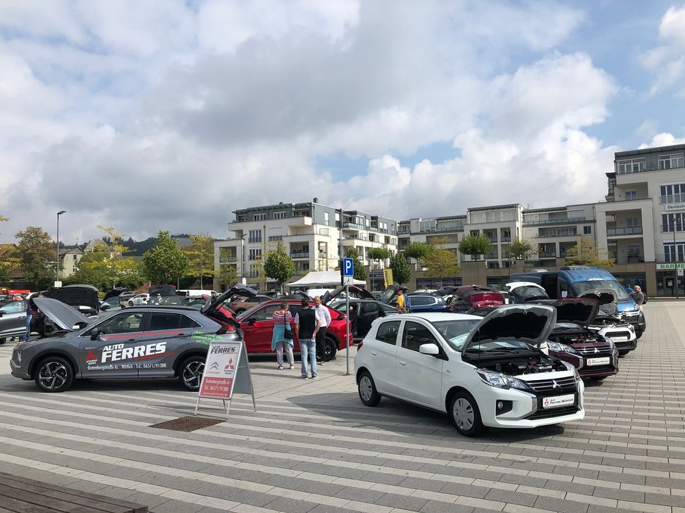 Die WAA (Wittlicher Automobilausstellung) lädt alle Autoliebhaber zum Schauen und Fachsimpeln ein. Wie bereits in den vergangenen Jahren präsentieren die Wittlicher Autohäuser die unterschiedlichsten Marken und die neuesten Modelle. Neben informativen Gesprächen können die Besucher die Fahrzeuge auch direkt von Innen und Außen in Augenschein nehmen.