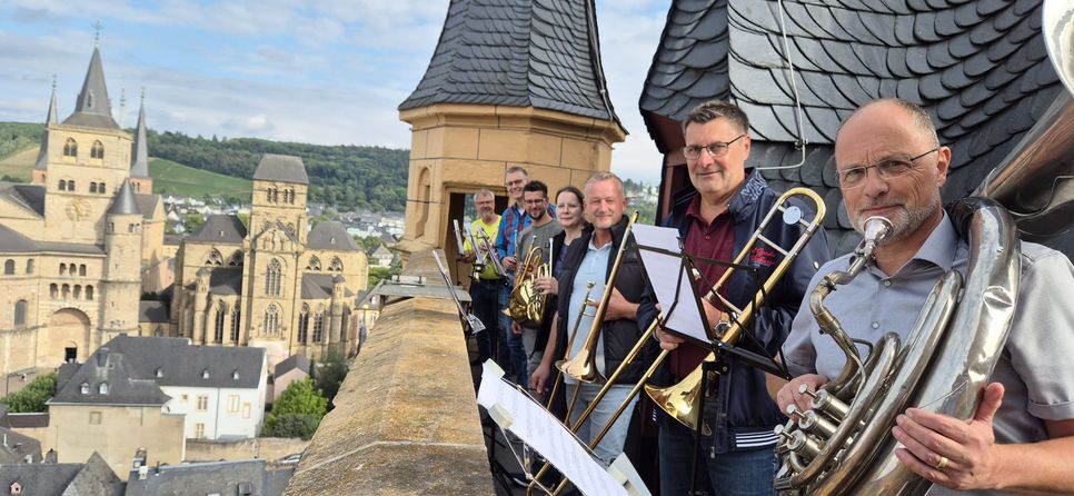 Bläsergruppe des MV Irsch