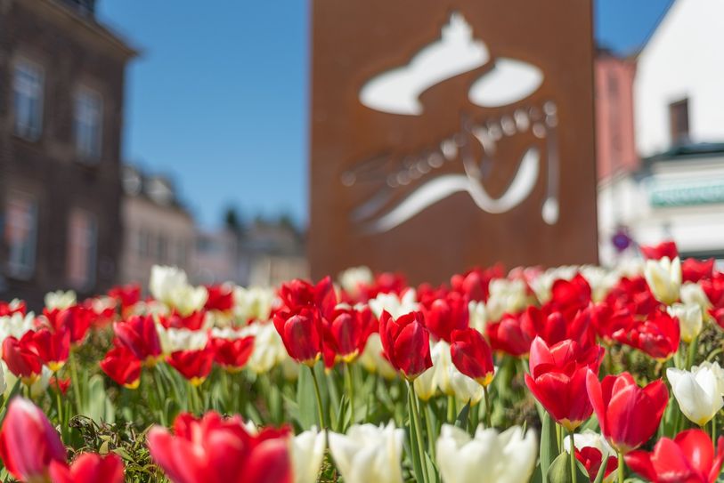 Saarburg und der Gewebeverband begrüßen den Frühling.