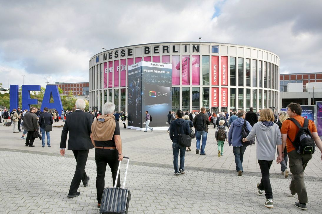 IFA 2015: Eingang Süd der Berlin Expo. Foto: Messe Berlin