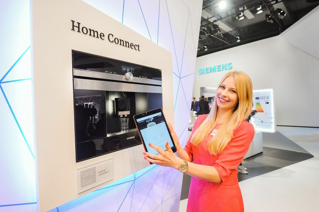 IFA 2015: Siemens zeigt Lösungen für die intelligente Heimvernetzung. Foto: Messe Berlin