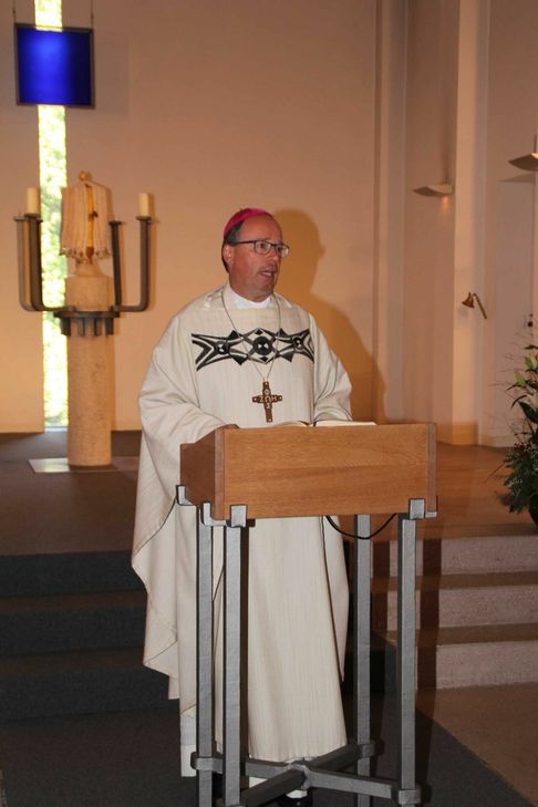 Bischof Dr. Stefan Ackermann sprach bei der Tagung der Caritas. Foto: FF
