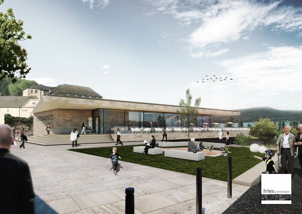 So soll die Klostergaststätte in Maria Laach ab 2021 aussehen.