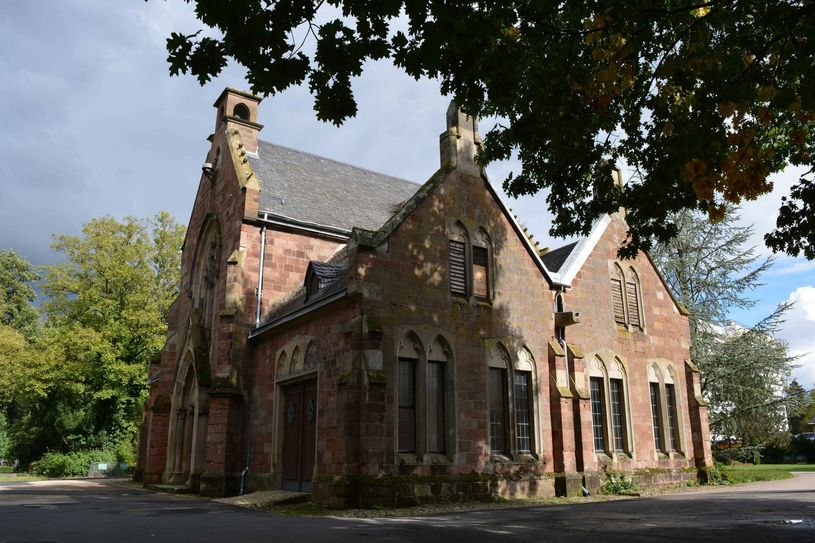 Die Alte Kapelle am Trierer Hauptfriedhof. Foto: Neumann