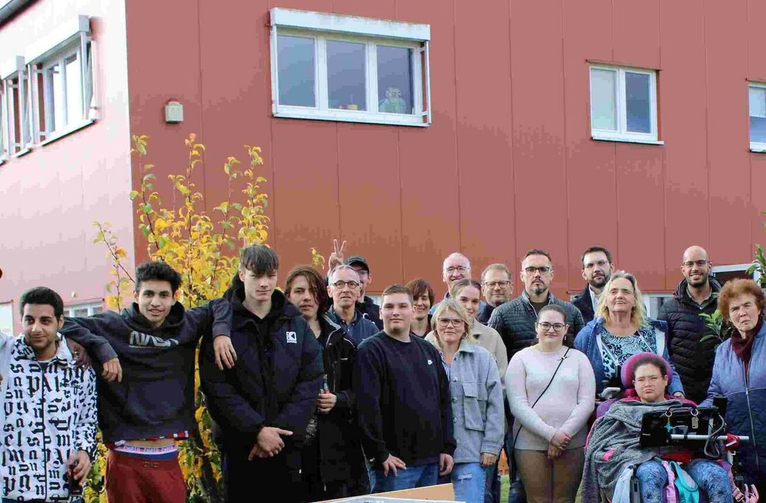 Teilnehmende der "JobAcion" im ÜAZ Wittlich.