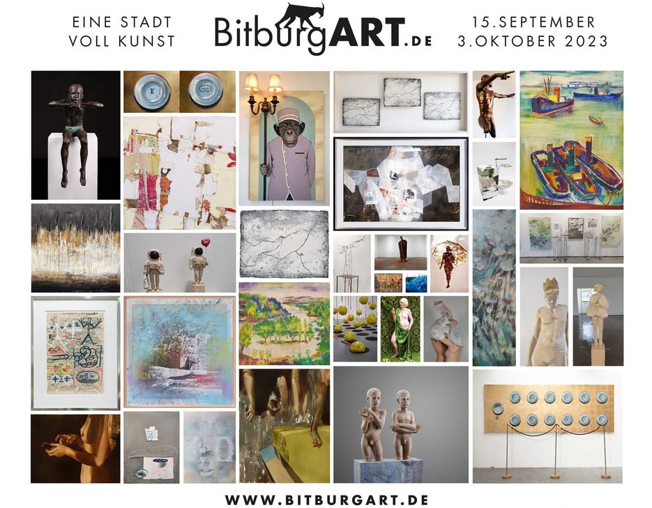 Vertretene Künstlergruppen sind der Cercle Artistique de Luxembourg (CAL) sowie der luxemburgische ARC und der Kunstkreis Beda aus Bitburg.