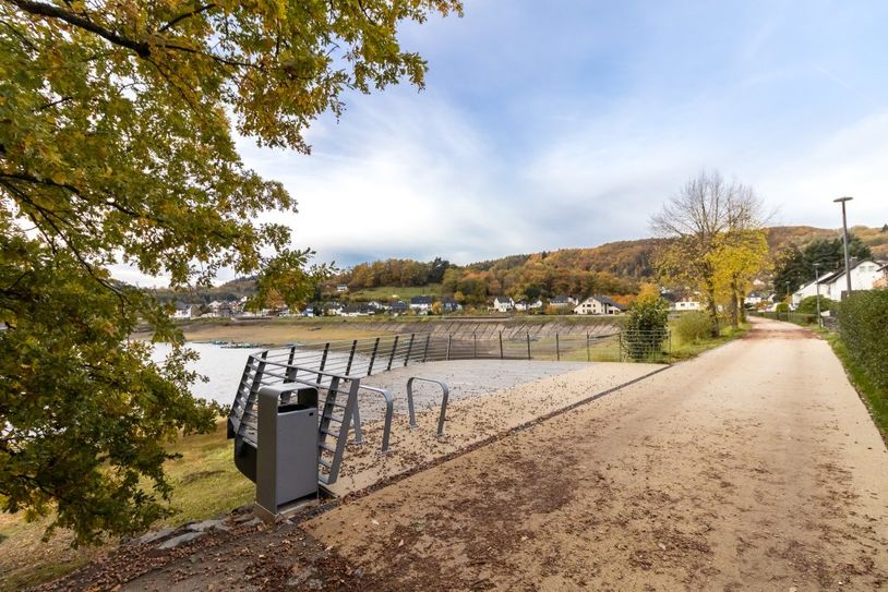 Der Balkon am Grimmischall ist bereits fertiggestellt.