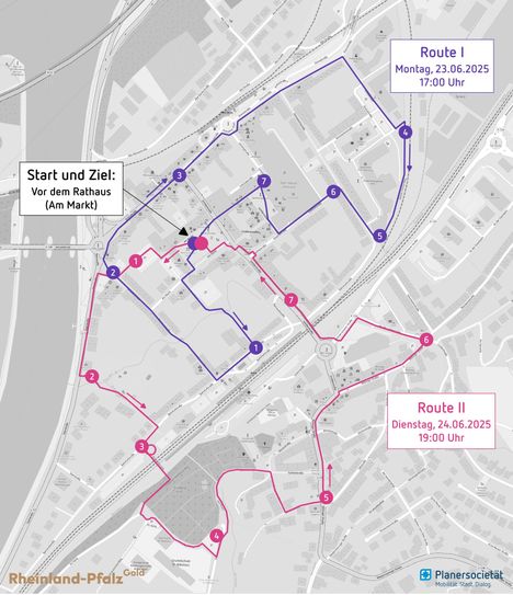 Projekt „Fußverkehrscheck“ lädt zur Teilnahme ein. Begehungen am 23. und 24. Juni in Konz.