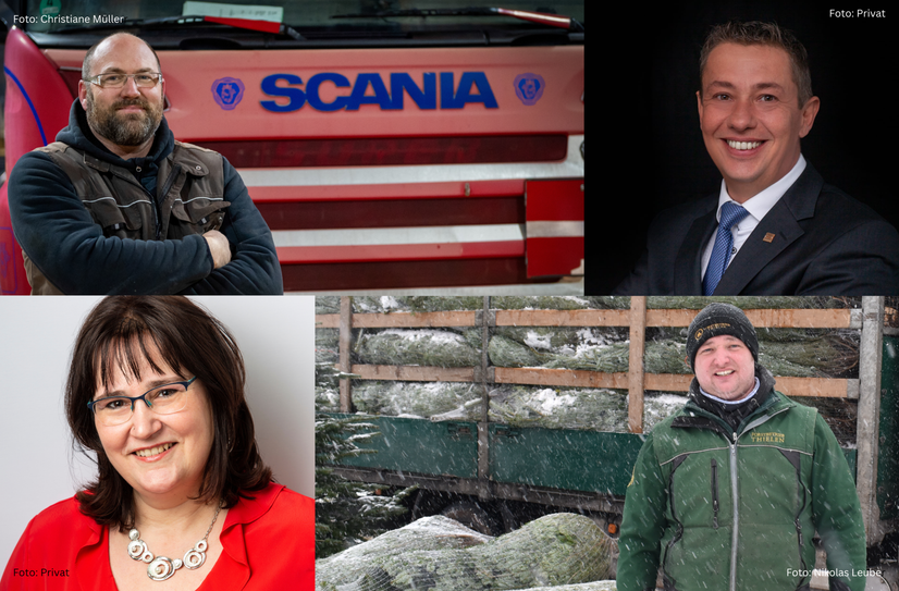 Neben den Landwirten engagieren sich auch Menschen, die nicht aus dem Bereich der Landwirtschaft kommen. Der WochenSpiegel hat unter anderem bei Simon Otten (oben links), Markus Schlickat (oben rechts), Heike May (unten links) und Roman Thielen (unten rechts) nachgefragt.