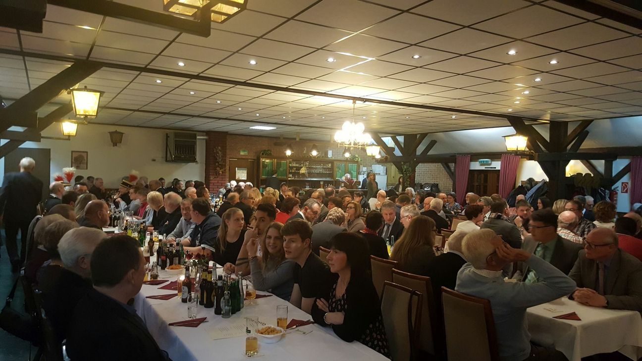 Gut gefüllt war der Bergmannstreff in Rescheid. Viele waren der Einladung zum Neujahrsempfang gefolgt. mn-Fotos