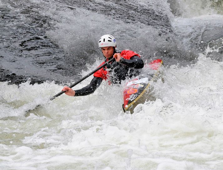 Spektakulärer Wassersport ist am Sonntag in der Monschauer Altstadt zu erleben.