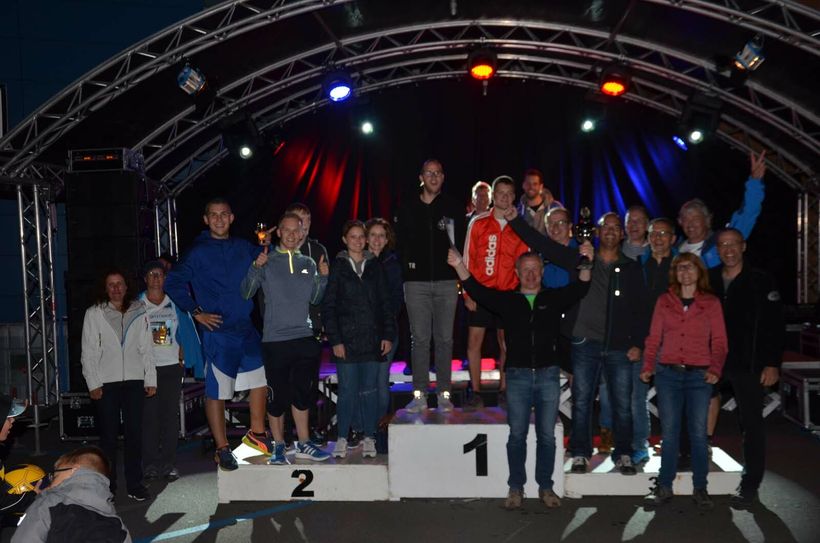 Stärkste Teamperformance: Die Firma Schwartz GmbH stürmte mit 45 Teilnehmern bei Lauf und Walk das Siegerpodest.