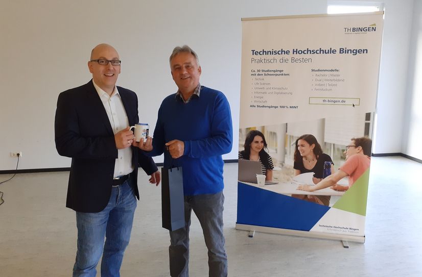 Kevin Keber und Ludger Nuphaus.