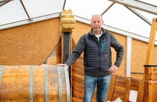 Dieter Heintz (Bürgermeister Neumagen Drohn), auf der Stella Noviomagi