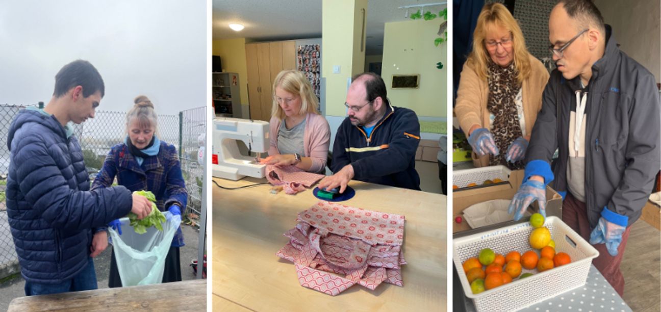 Johannes, Marco und Rudolf finden es toll, anderen eine Freude bereiten zu können.